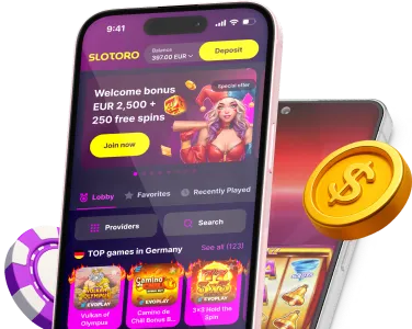 Slotoro-App Bonus - Exklusive Boni erwarten Sie in der Slotoro-App.